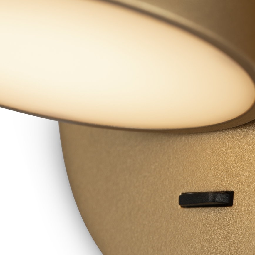 Maytoni MOD421WL-L6BS3K - LED Sienas lampa PIXEL LED/7W/230V 3000K zelta