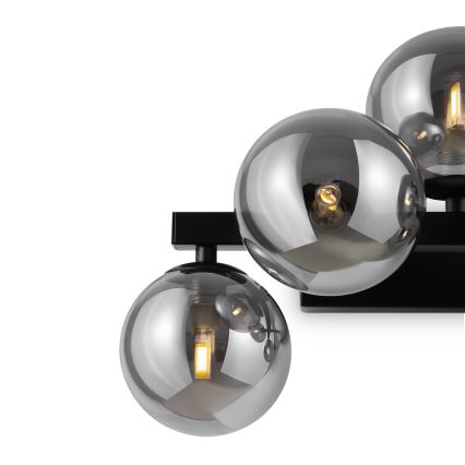 Maytoni MOD547WL-05B - Sienas lampa DALLAS 5xG9/28W/230V melna