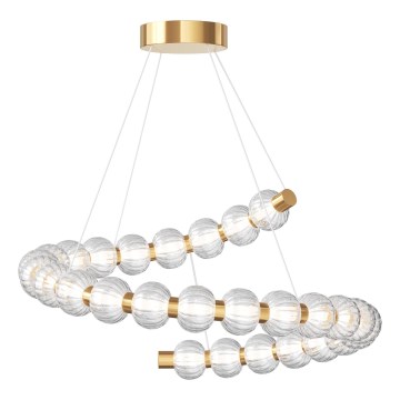 Maytoni MOD555PL-L35G3K - LED Lustra ar auklu AMULET LED/40W/230V 3000K zelta