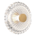 Maytoni MOD555WL-L3G3K - LED Sienas lampa AMULET LED/3W/230V 3000K zelta