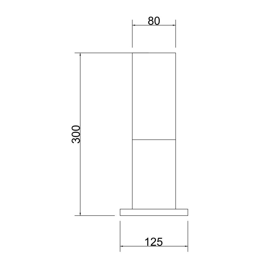 Maytoni O418FL-01GR - Āra lampa WILLIS 1xE27/60W/230V 30 cm IP54 antracīta