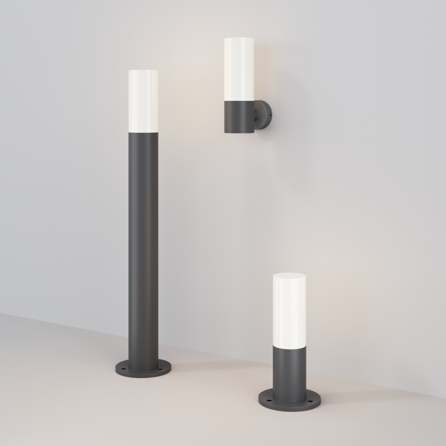 Maytoni O418FL-01GR1 - Āra lampa WILLIS 1xE27/60W/230V 80 cm IP54 antracīta