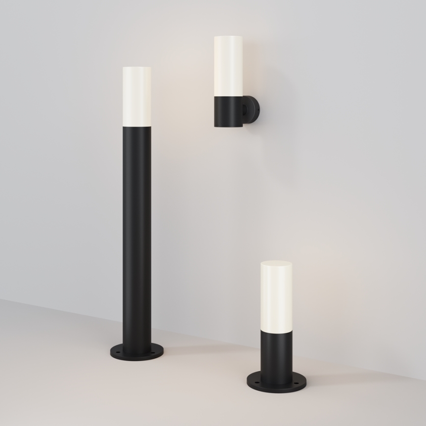 Maytoni O418WL-01B - Āra sienas lampa WILLIS 1xE27/60W/230V IP54 melna