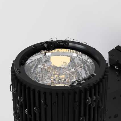 Maytoni O419WL-01B - Āra sienas gaismeklis RANDO 1xE27/60W/230V IP54 melns