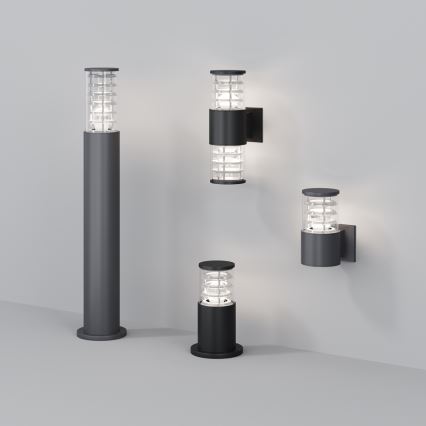 Maytoni O576WL-02GR - Āra sienas lampa BRONX 2xE27/60W/230V IP54 antracīta