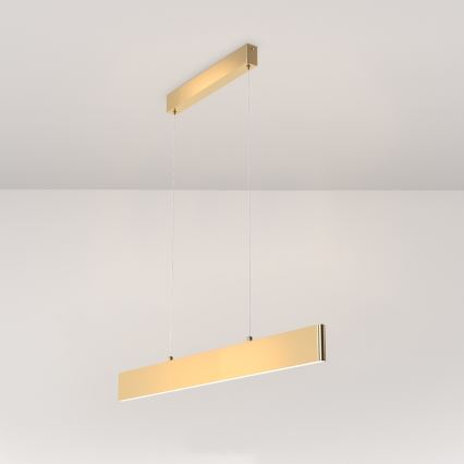 Maytoni P010PL-L23G3K - LED Lustra ar auklu STEP LED/23W/230V 3000K 91 cm zelta