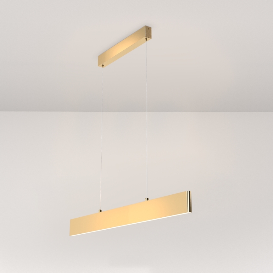 Maytoni P010PL-L23G3K - LED Lustra ar auklu STEP LED/23W/230V 3000K 91 cm zelta