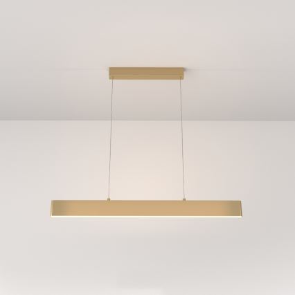 Maytoni P010PL-L23G3K - LED Lustra ar auklu STEP LED/23W/230V 3000K 91 cm zelta