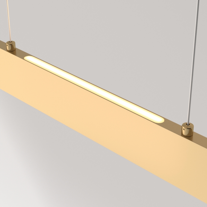Maytoni P010PL-L23G3K - LED Lustra ar auklu STEP LED/23W/230V 3000K 91 cm zelta