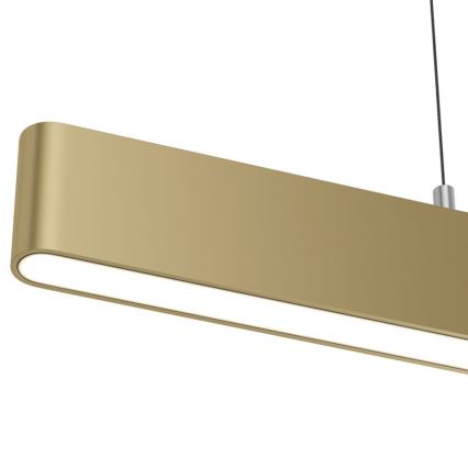 Maytoni P010PL-L23G3K - LED Lustra ar auklu STEP LED/23W/230V 3000K 91 cm zelta