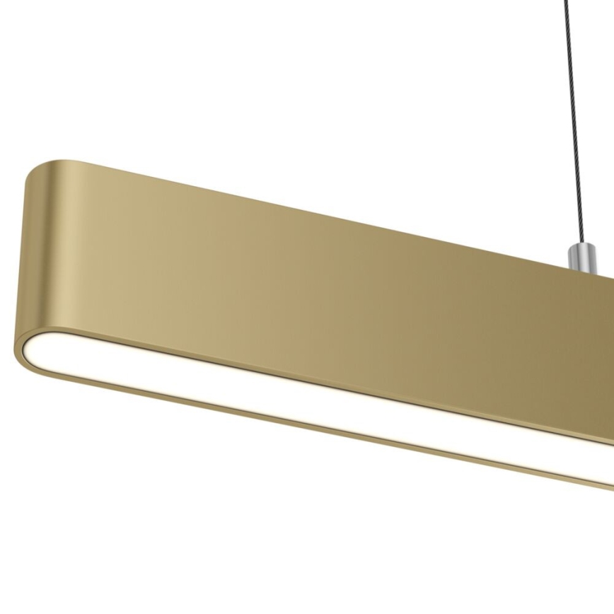 Maytoni P010PL-L23G3K - LED Lustra ar auklu STEP LED/23W/230V 3000K 91 cm zelta