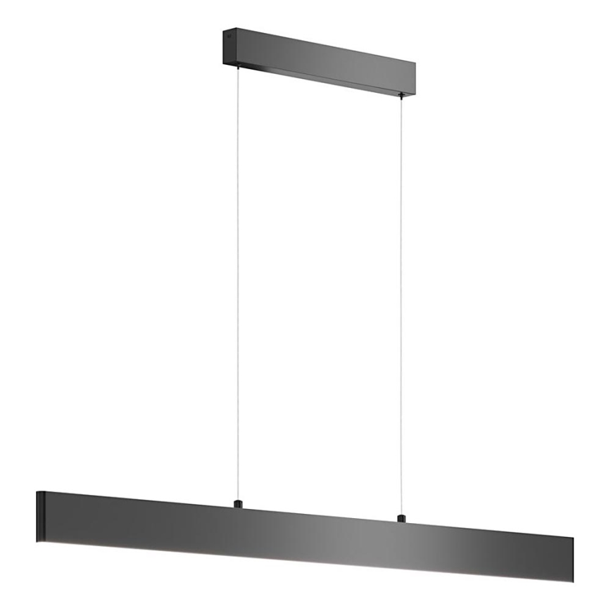 Maytoni P010PL-L30B4K - LED Lustra ar auklu STEP LED/30W/230V 4000K 118,5 cm melna