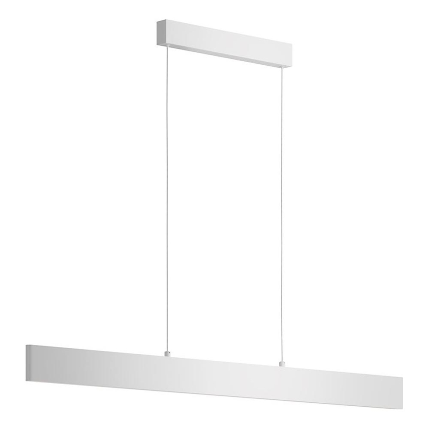 Maytoni P010PL-L30W4K - LED Lustra ar auklu STEP LED/30W/230V 4000K 118,5 cm balta