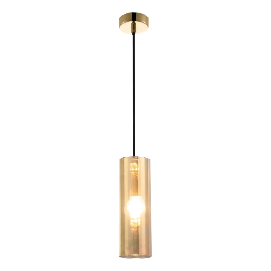 Maytoni P011PL-01G - Lustra ar auklu GIOIA 1xE14/40W/230V zelta