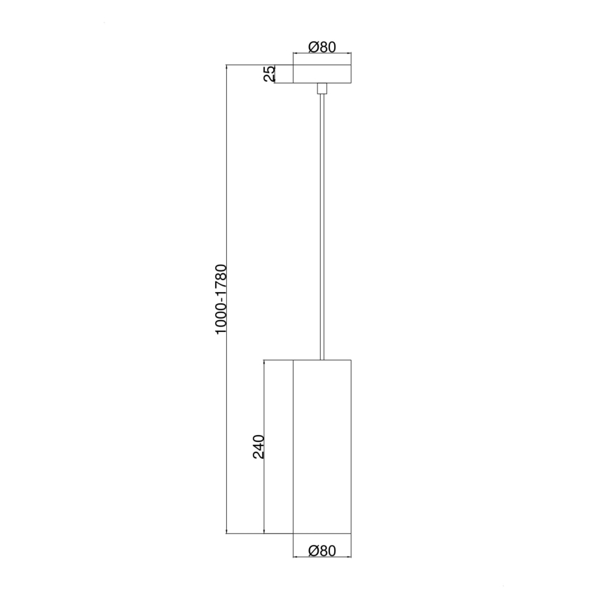 Maytoni P011PL-01G - Lustra ar auklu GIOIA 1xE14/40W/230V zelta