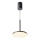 Maytoni P076PL-L12W3K-B - LED Lustra ar auklu PLATO LED/12W/230V 3000K melna
