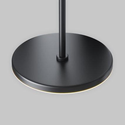 Maytoni P076PL-L12W3K-B - LED Lustra ar auklu PLATO LED/12W/230V 3000K melna