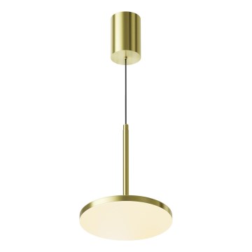 Maytoni P076PL-L12W3K-BS - LED Lustra ar auklu PLATO LED/12W/230V 3000K zelta