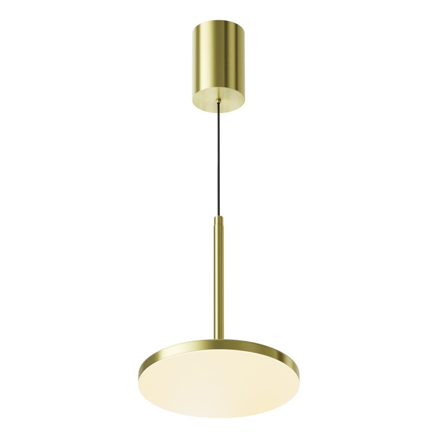 Maytoni P076PL-L12W3K-BS - LED Lustra ar auklu PLATO LED/12W/230V 3000K zelta