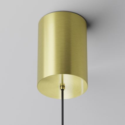 Maytoni P076PL-L12W3K-BS - LED Lustra ar auklu PLATO LED/12W/230V 3000K zelta