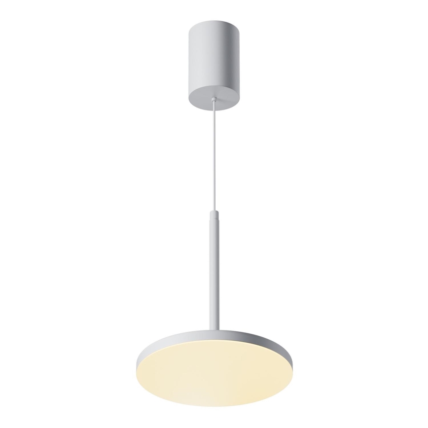 Maytoni P076PL-L12W3K-W - LED Lustra ar auklu PLATO LED/12W/230V 3000K balta