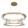 Maytoni P097PL-L90G4K - LED Lustra ar auklu KRONE LED/90W/230V CRI 90 d. 80,5 cm zelta