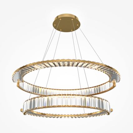Maytoni P097PL-L90G4K - LED Lustra ar auklu KRONE LED/90W/230V CRI 90 d. 80,5 cm zelta