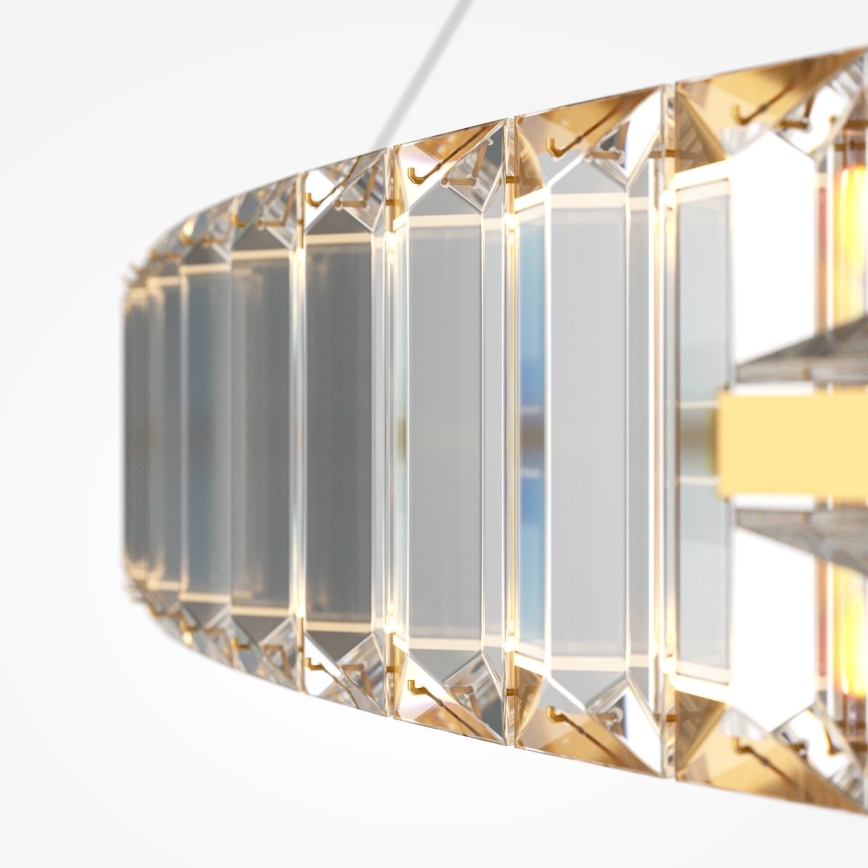 Maytoni P097PL-L90G4K - LED Lustra ar auklu KRONE LED/90W/230V CRI 90 d. 80,5 cm zelta