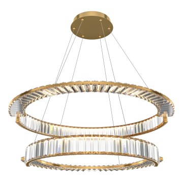 Maytoni P097PL-L90G4K - LED lustra uz troses KRONE LED/90W/230V CRI 90 diam. 102 cm zelta