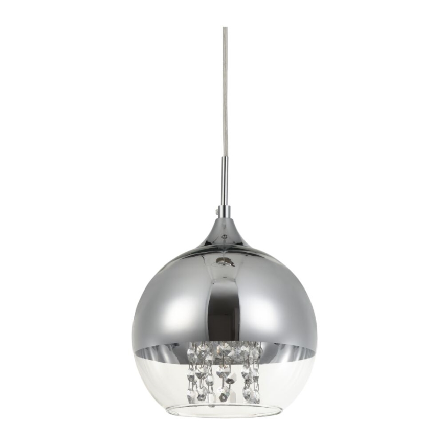Maytoni P140-PL-110-1-N - Lustra ar auklu FERMI 1xE27/60W/230V spīdīgi hromēts