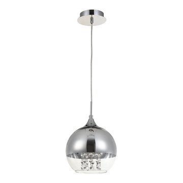 Maytoni P140-PL-110-1-N - Lustra ar auklu FERMI 1xE27/60W/230V spīdīgi hromēts