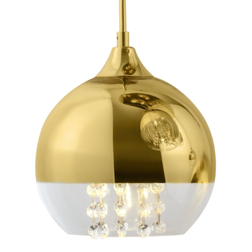 Maytoni P140-PL-170-5-G - Lustra ar auklu FERMI 5xE27/60W/230V zelta