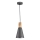 Maytoni P359-PL-140-C - Lustra ar auklu BICONES 1xE27/60W/230V d. 14 cm pelēka/bēša