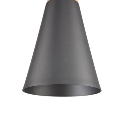 Maytoni P359-PL-140-C - Lustra ar auklu BICONES 1xE27/60W/230V d. 14 cm pelēka/bēša