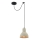 Maytoni T434-PL-01-GR - Lustra ar auklu BRONI 1xE27/60W/230V d. 16 cm pelēka