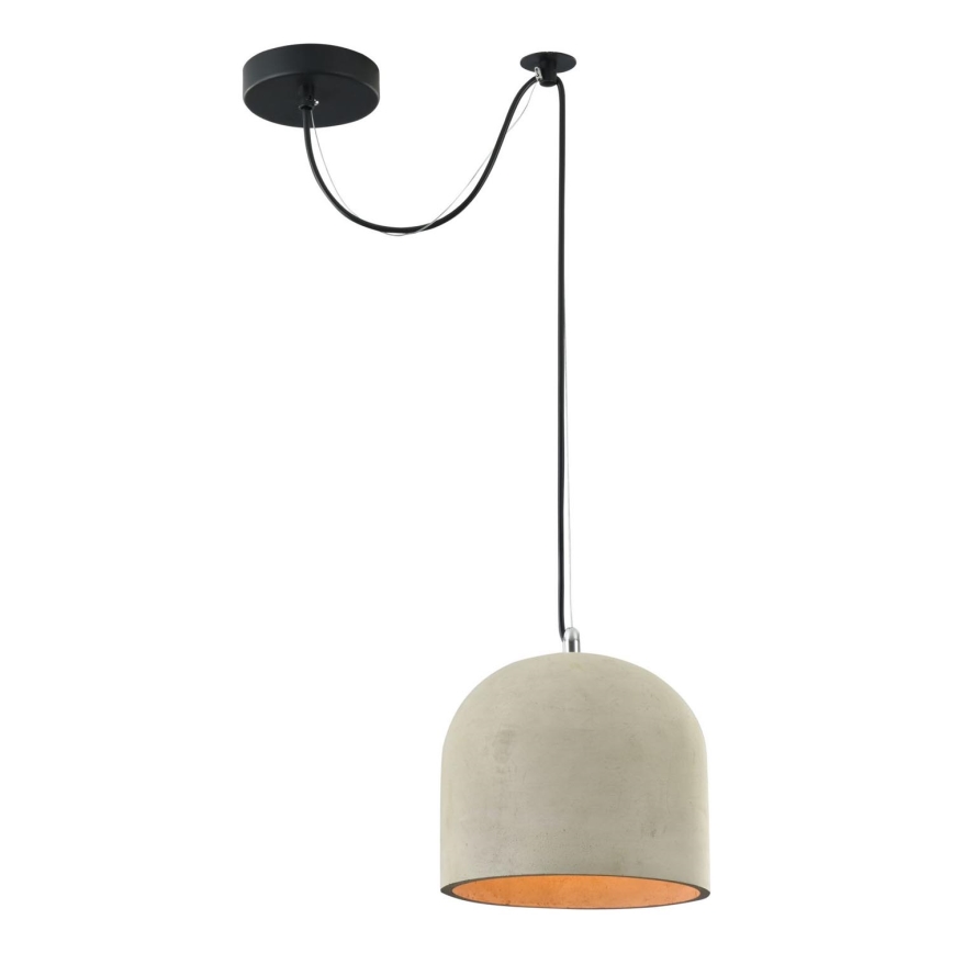 Maytoni T451-PL-01-GR - Lustra ar auklu BRONI 1xE27/60W/230V d. 20 cm pelēka