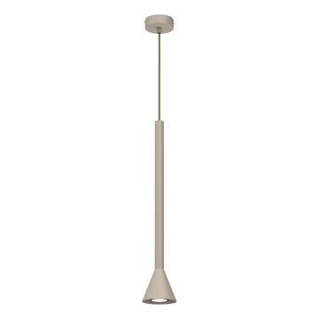 MAZZO pakaramais gaismeklis uz vada 1xGU10/8W/230V, bēšs