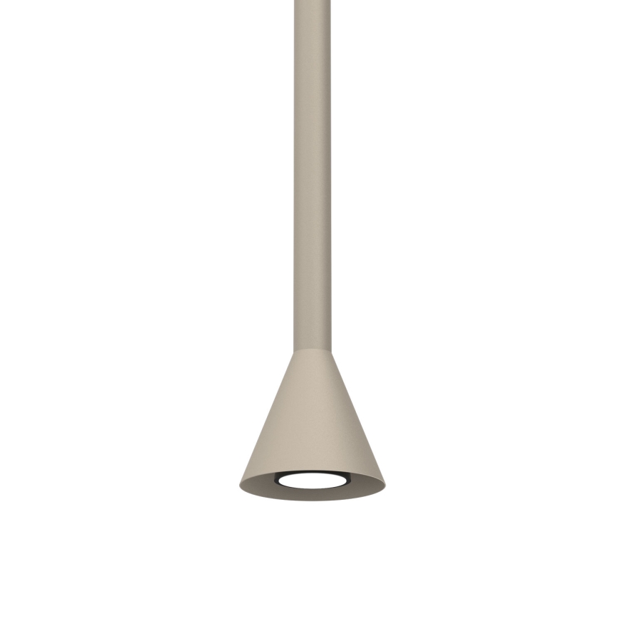 MAZZO pakaramais gaismeklis uz vada 1xGU10/8W/230V, bēšs