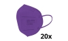 Media Sanex Respirators FFP2 NR / KN95 violets 20gab