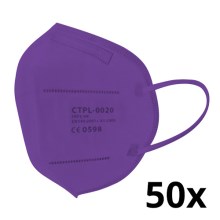 Media Sanex Respirators FFP2 NR / KN95 violets 50gab