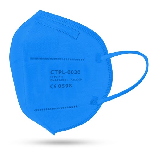 Media Sanex RespiratorsFFP2 NR / KN95 zils 1gab