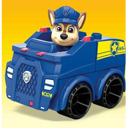 Mega Bloks - Bērnu konstruktora komplekts Paw patrol Chase's car