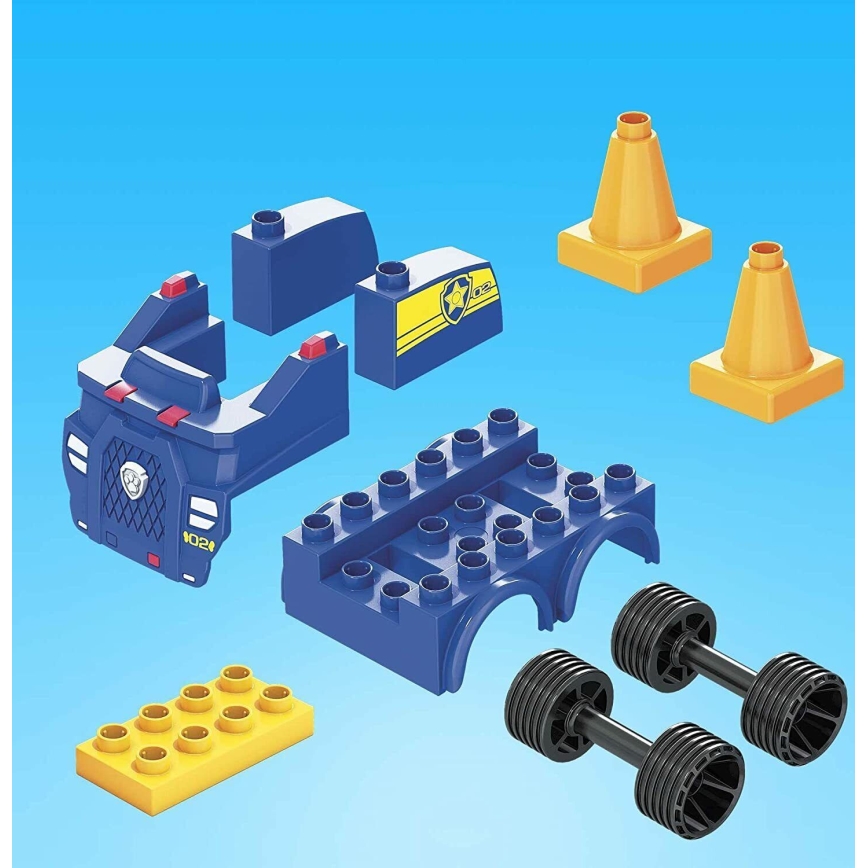 Mega Bloks - Bērnu konstruktora komplekts Paw patrol Chase's car