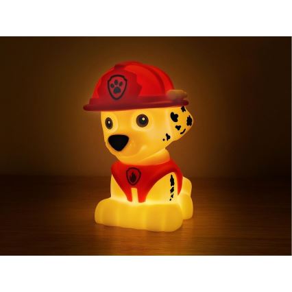 MegaLight - LED Aptumšojama uzlādējams bērnu lampa PAW PATROL MARSHALL LED/5V