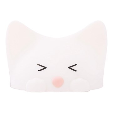 MegaLight - LED RGB Aptumšojama uzlādējams bērnu skārienvadāma lampa CATTY CAT LED/5V