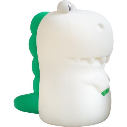 MegaLight - LED RGB Aptumšojama uzlādējams bērnu skārienvadāma lampa DIGGY DINO LED/5V