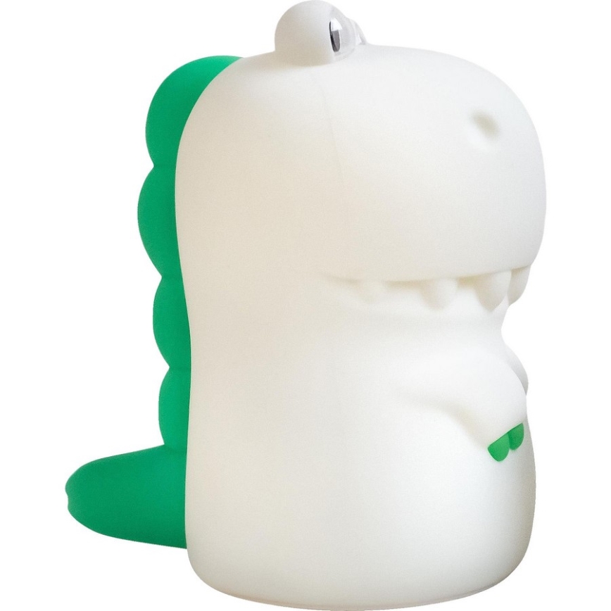 MegaLight - LED RGB Aptumšojama uzlādējams bērnu skārienvadāma lampa DIGGY DINO LED/5V
