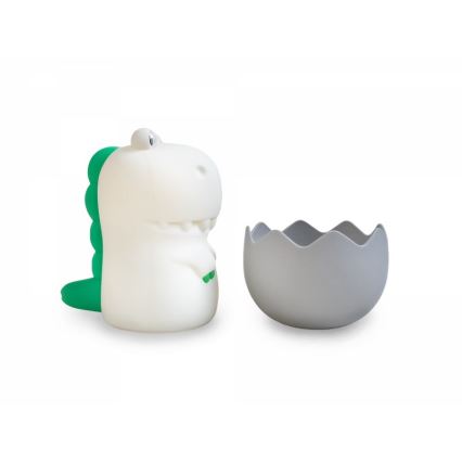 MegaLight - LED RGB Aptumšojama uzlādējams bērnu skārienvadāma lampa DIGGY DINO LED/5V