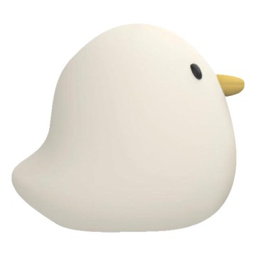 MegaLight - LED RGB Uzlādējama bērnu skārienvadāma vannas lampa SWIMMY DUCK LED/5V IP67