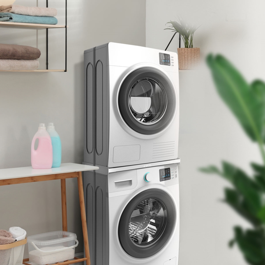 Meliconi 656116 - komplekts žāvētāja uzstādīšanai virs veļasmašīnas, 47 cm, balts